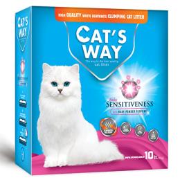 Cats Way Box Baby Powder posip za macke 10l